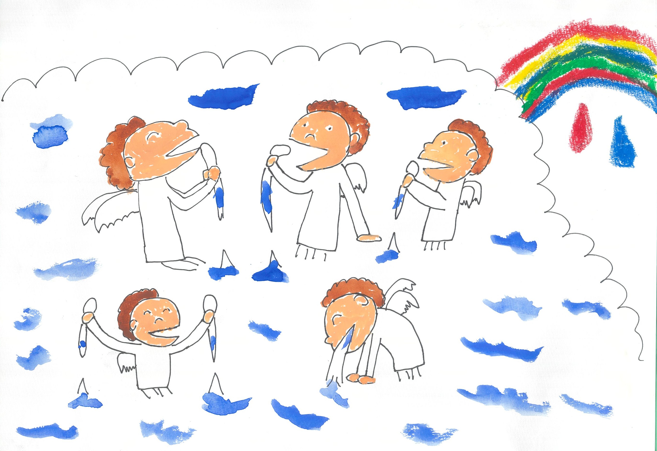 雲は天使の食べ物