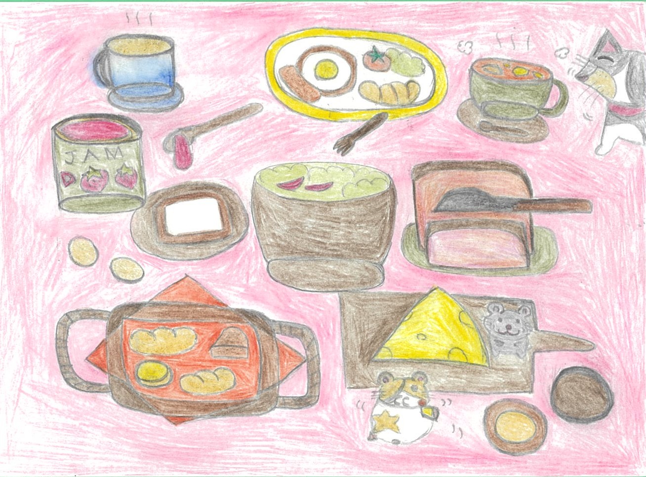 春と朝ご飯～一日の始まり～