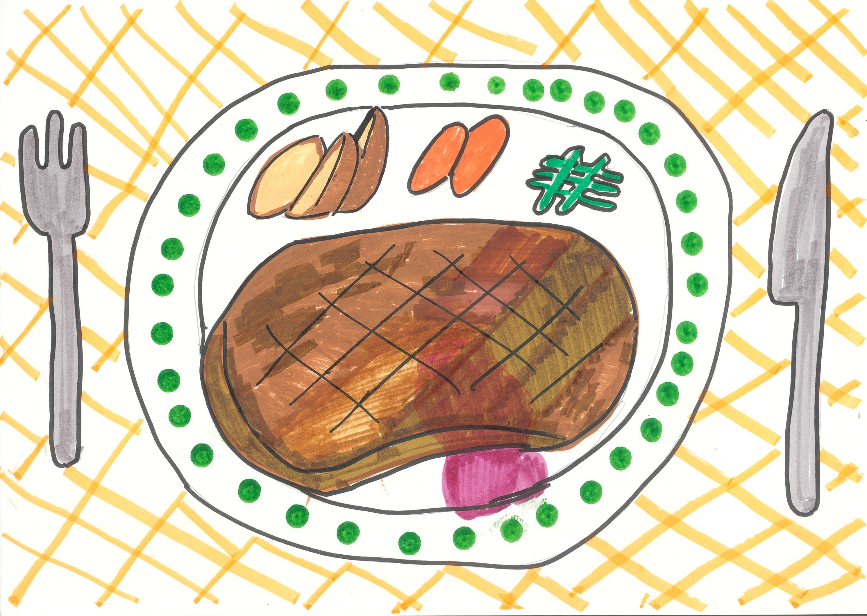 夢の1ポンドステーキ