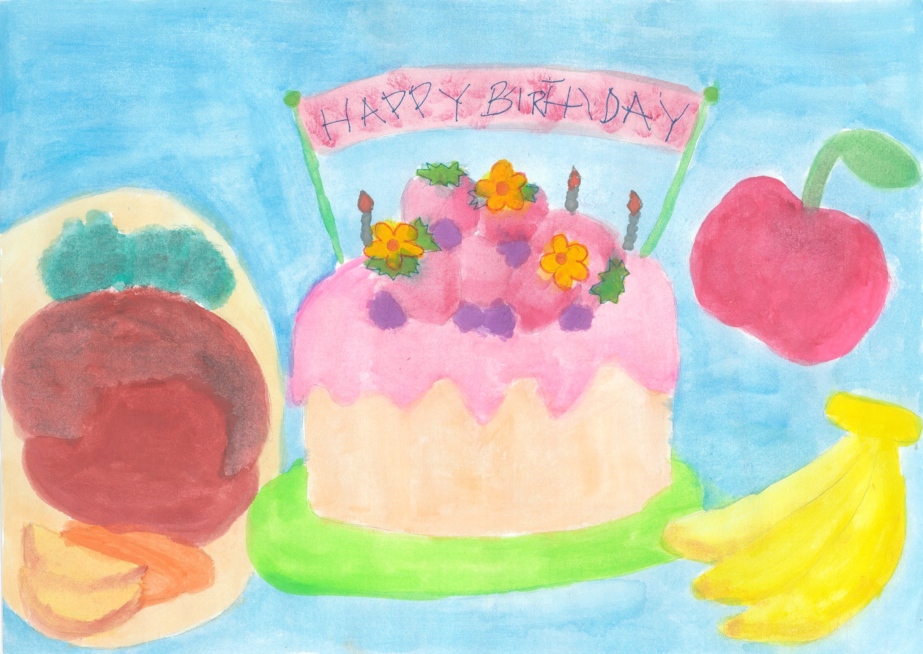 たのしい、私のたんじょうび