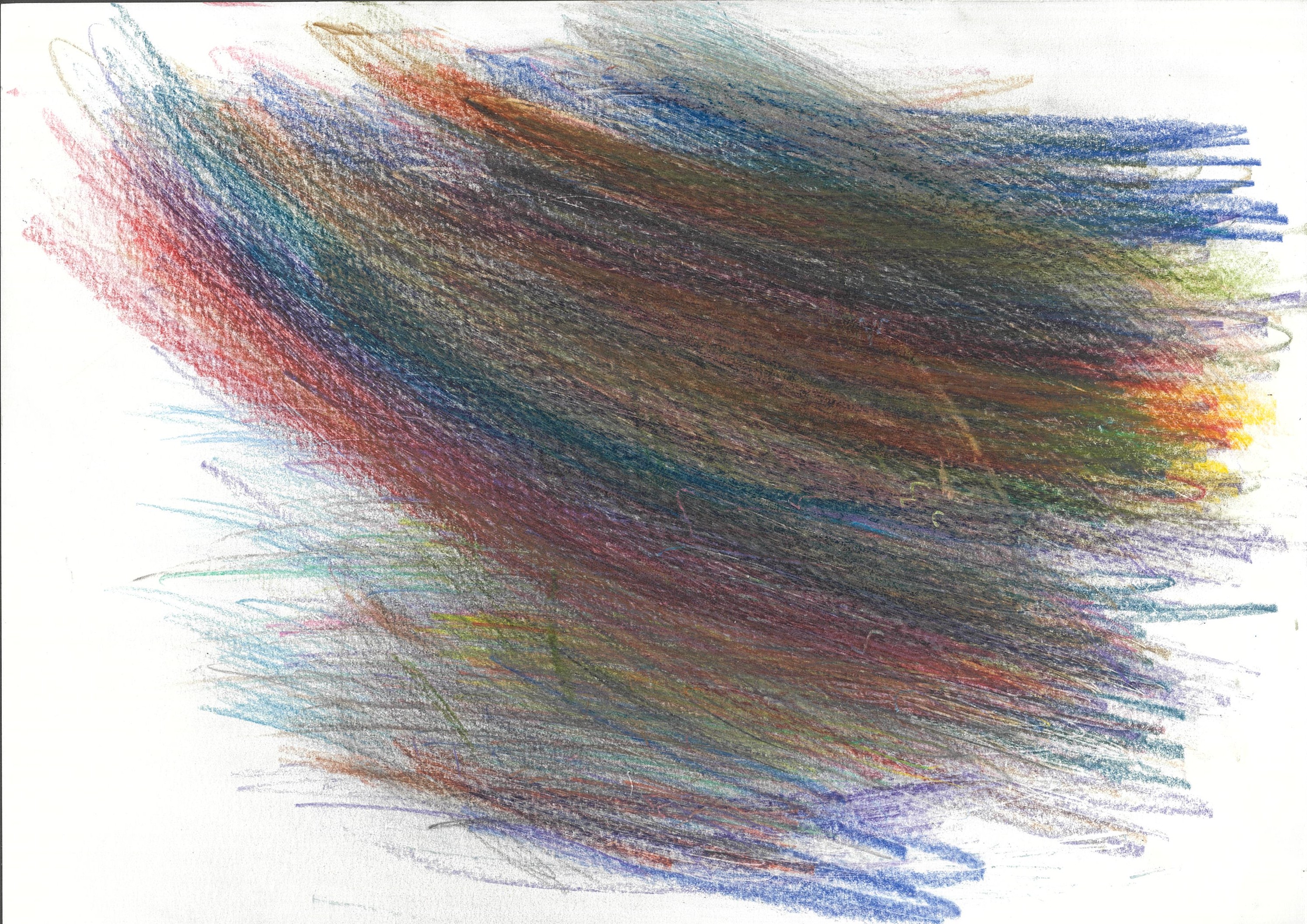 笑顔を描く　焼きそば色