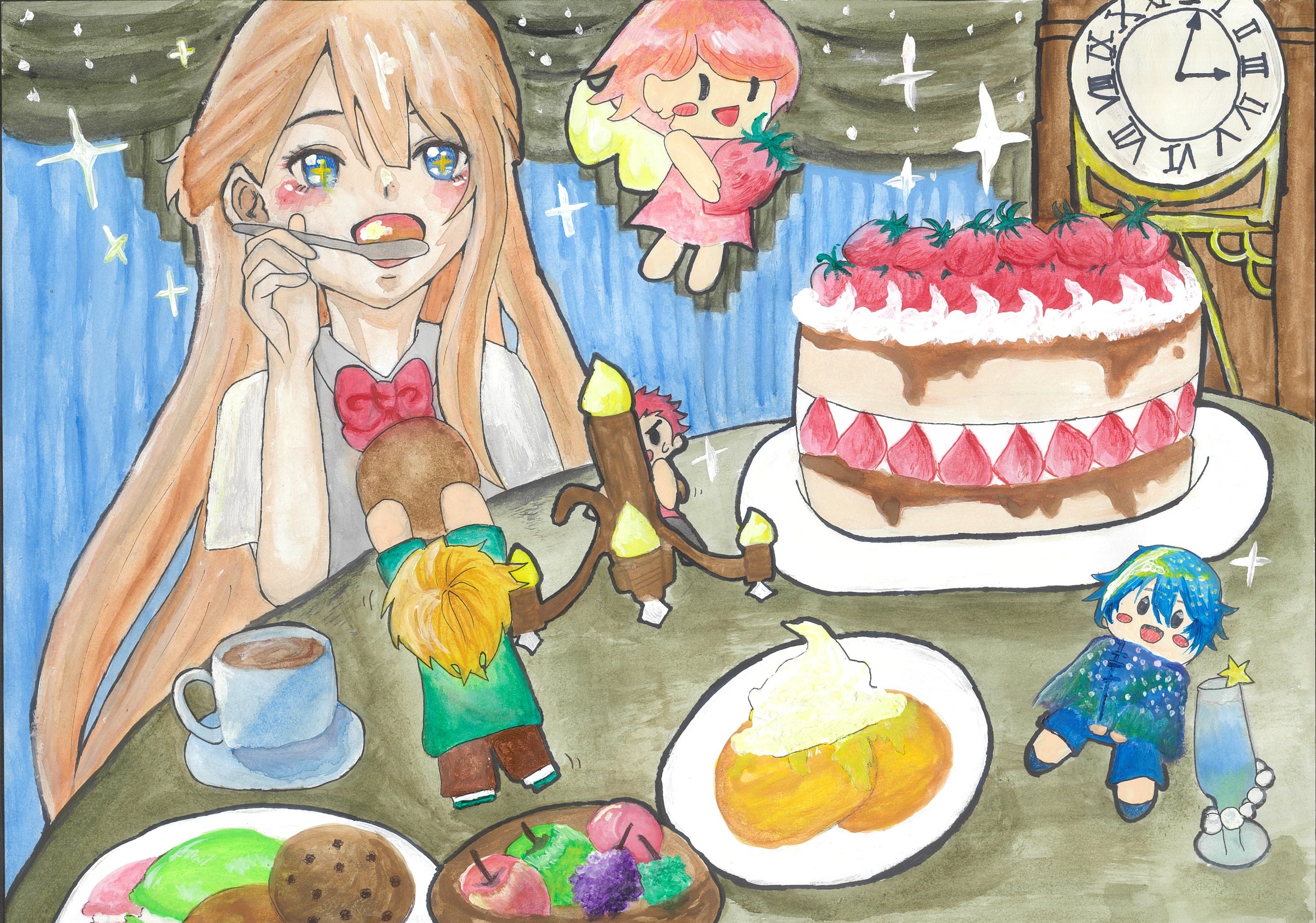 季節の妖精達とおやつタイム！