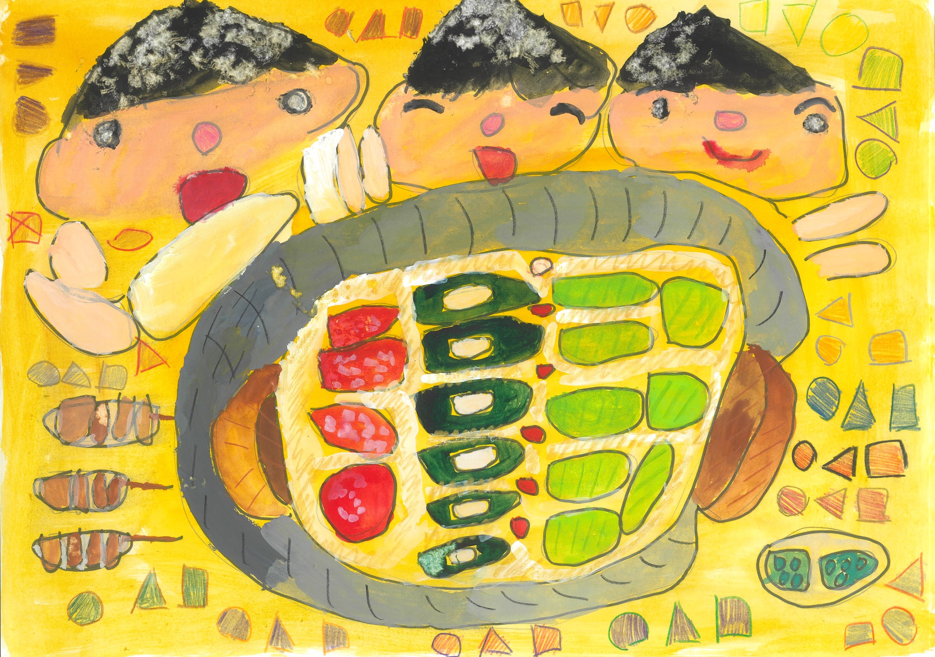 おにぎり君となべパーティー