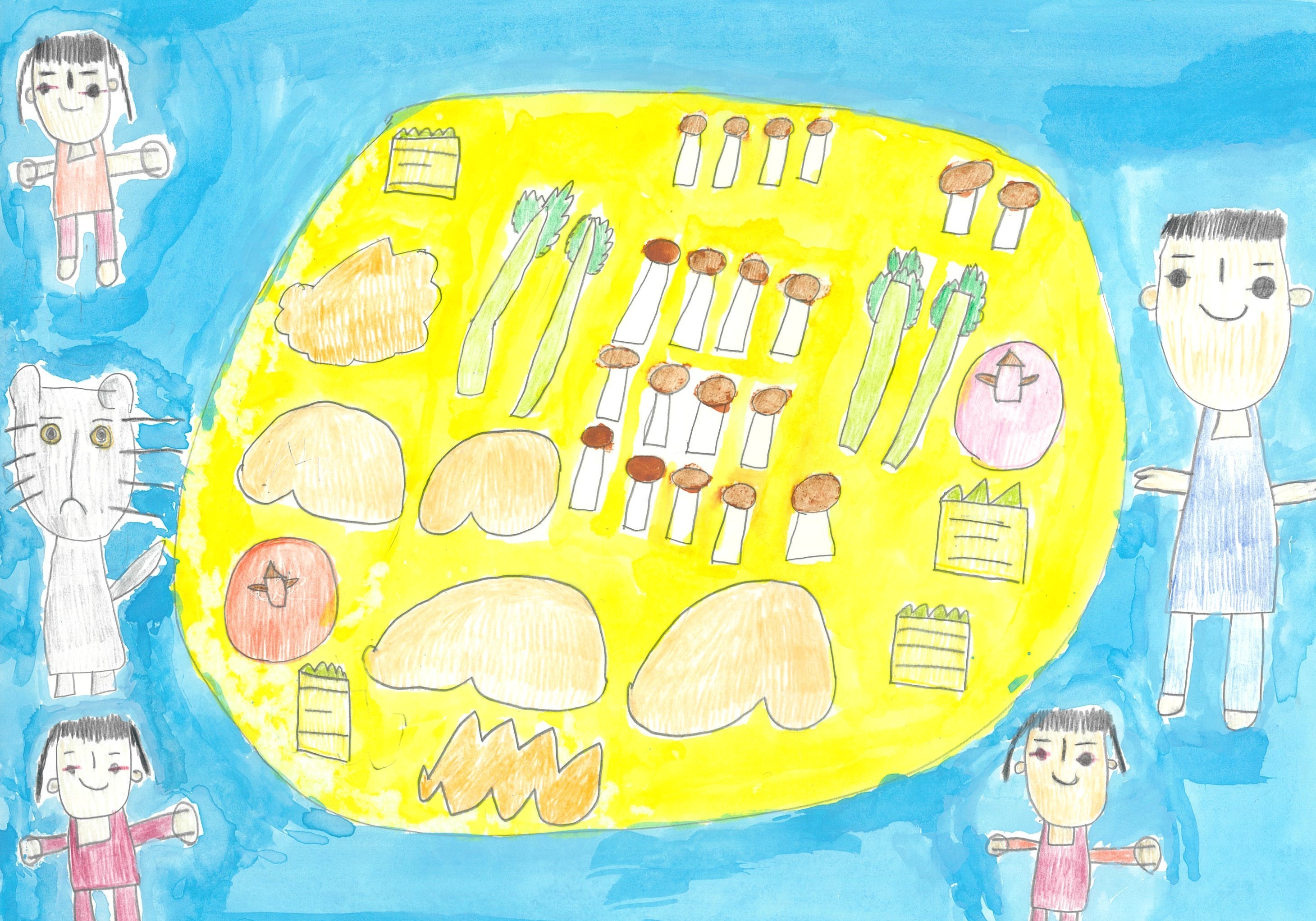 家族で水炊きパーティー