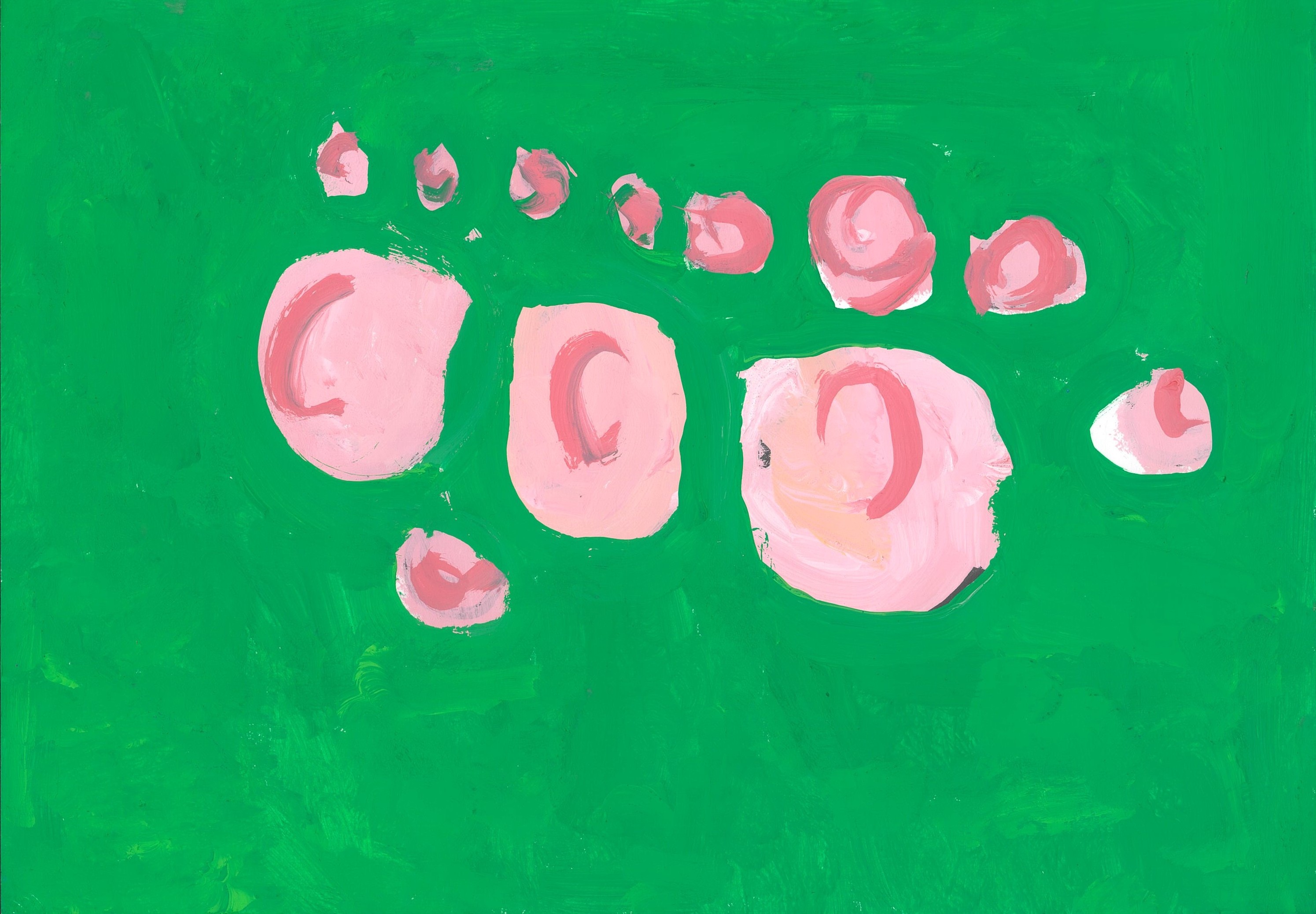 みどりの中の幸せな物語