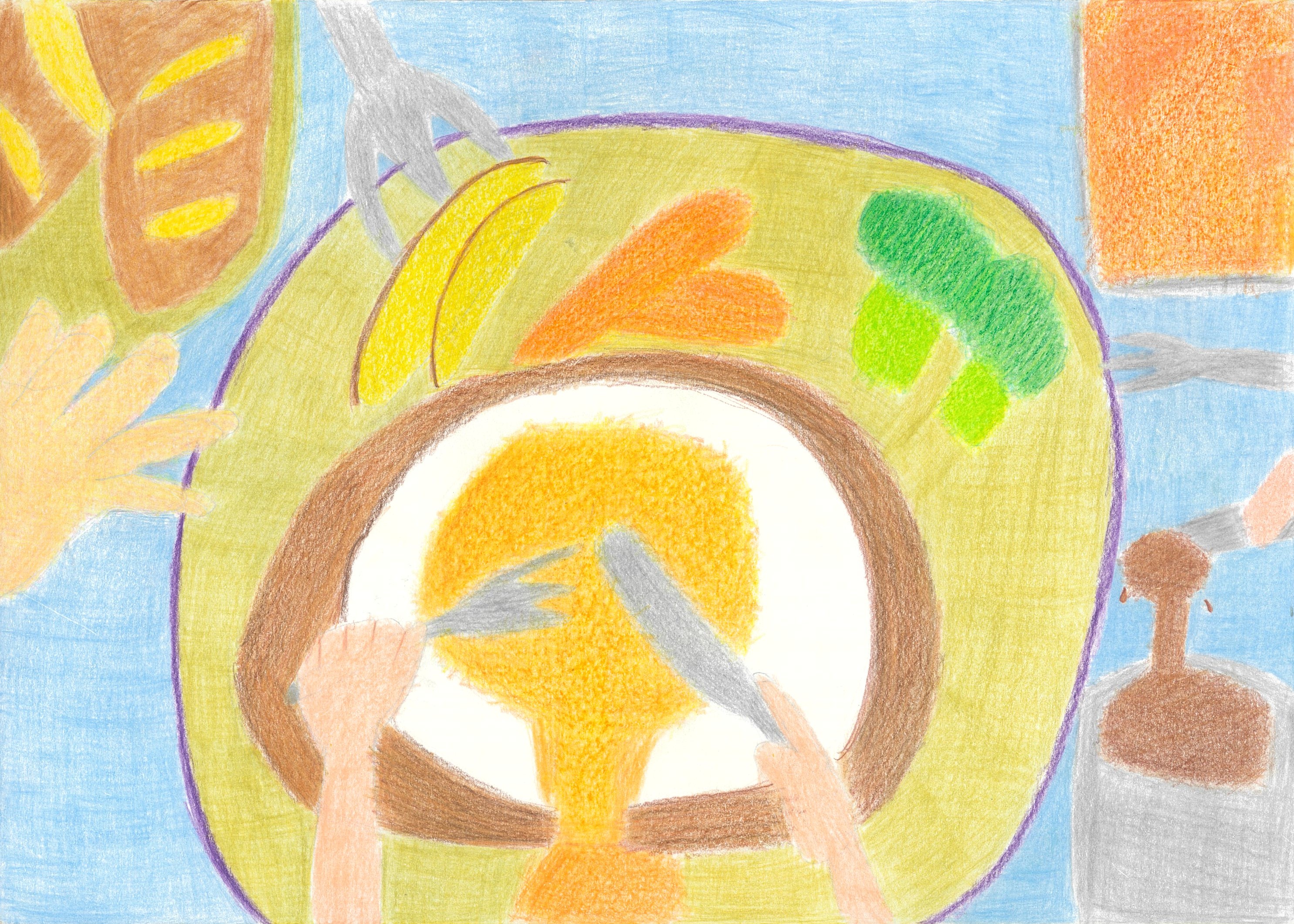 ハンバーグ～目玉焼きを添えて～