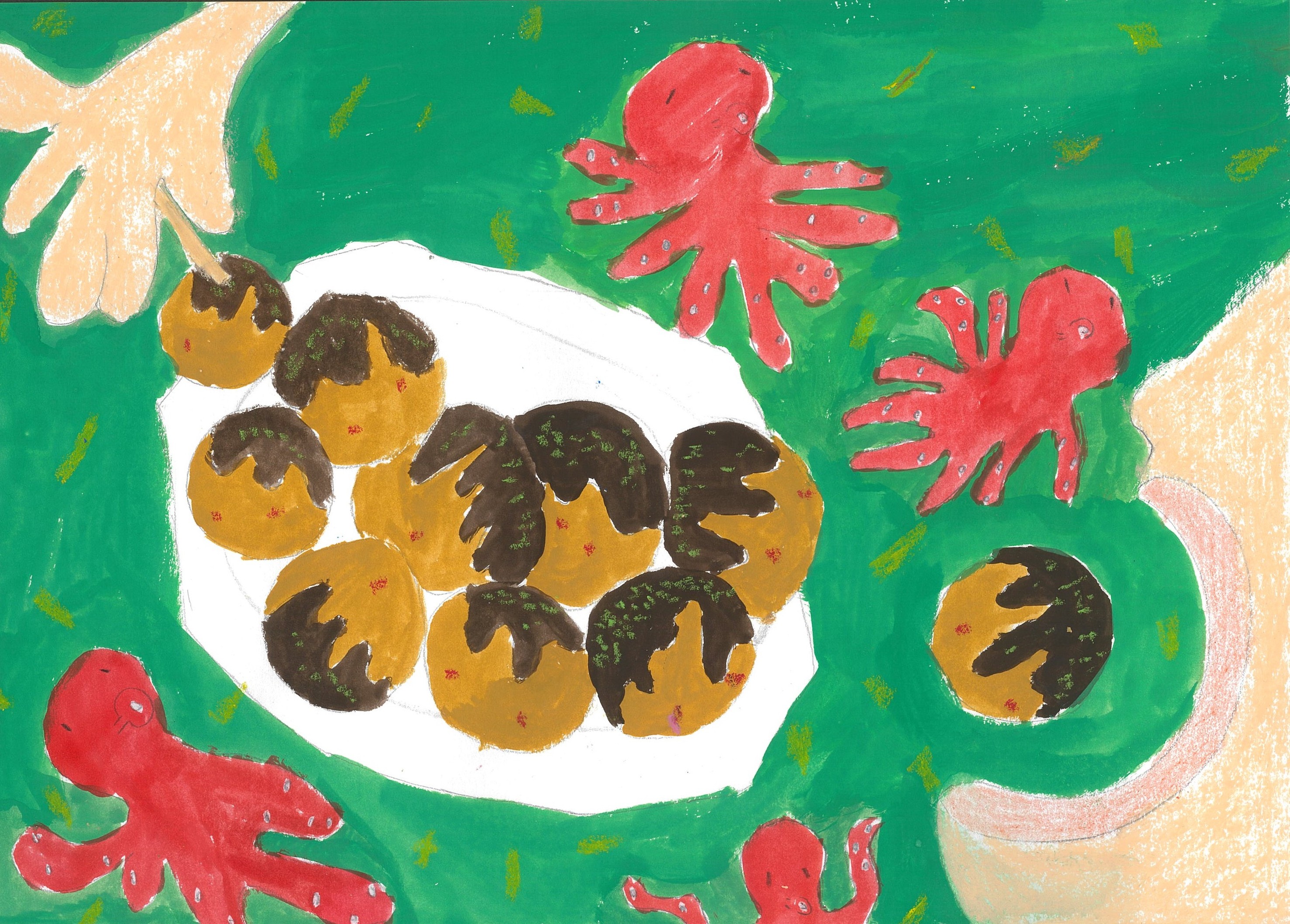 アツアツなたこやき