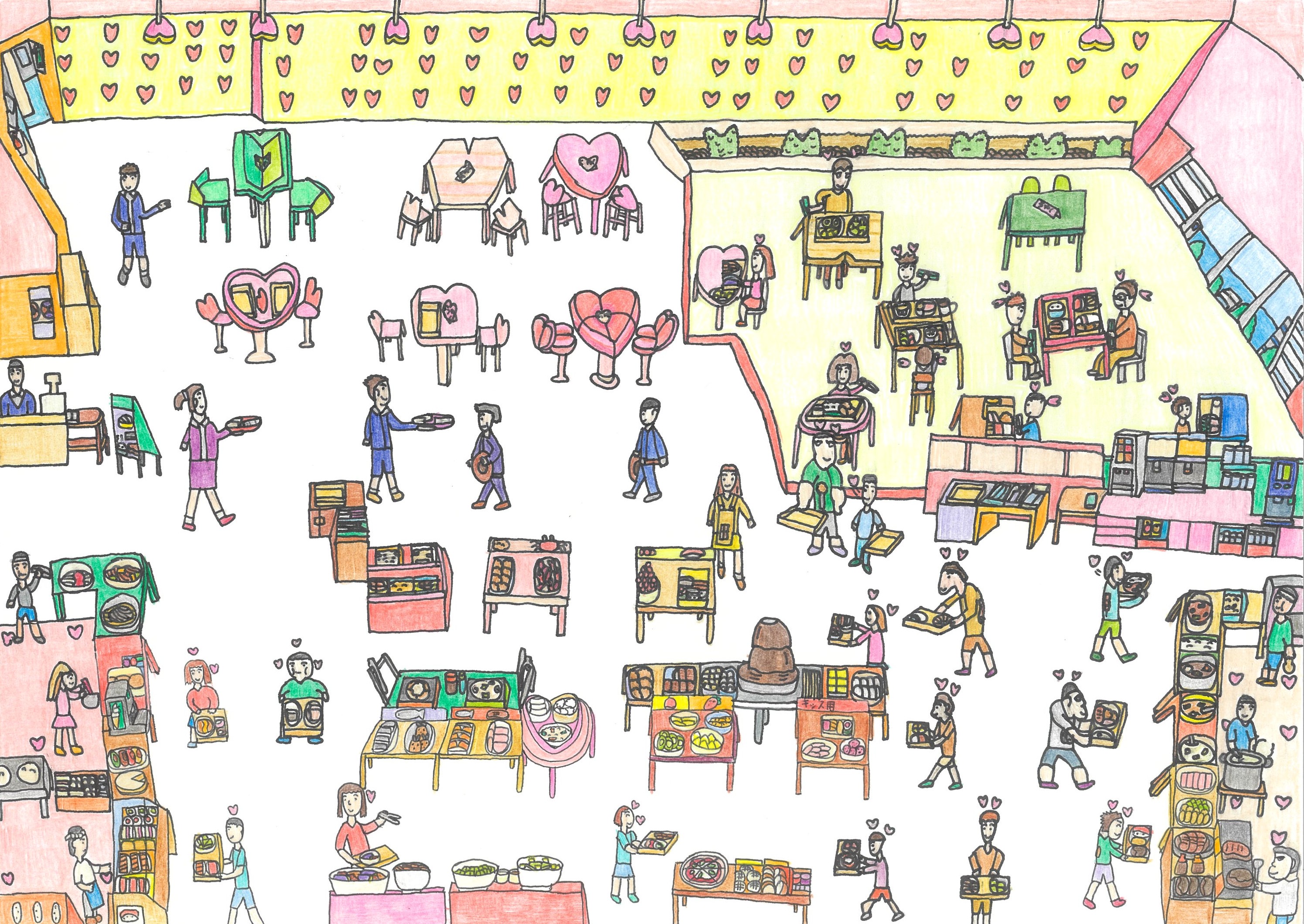 ラブリーコレクション　パーティービュッフェ（チョコフォンデュとこぼれイクラ）