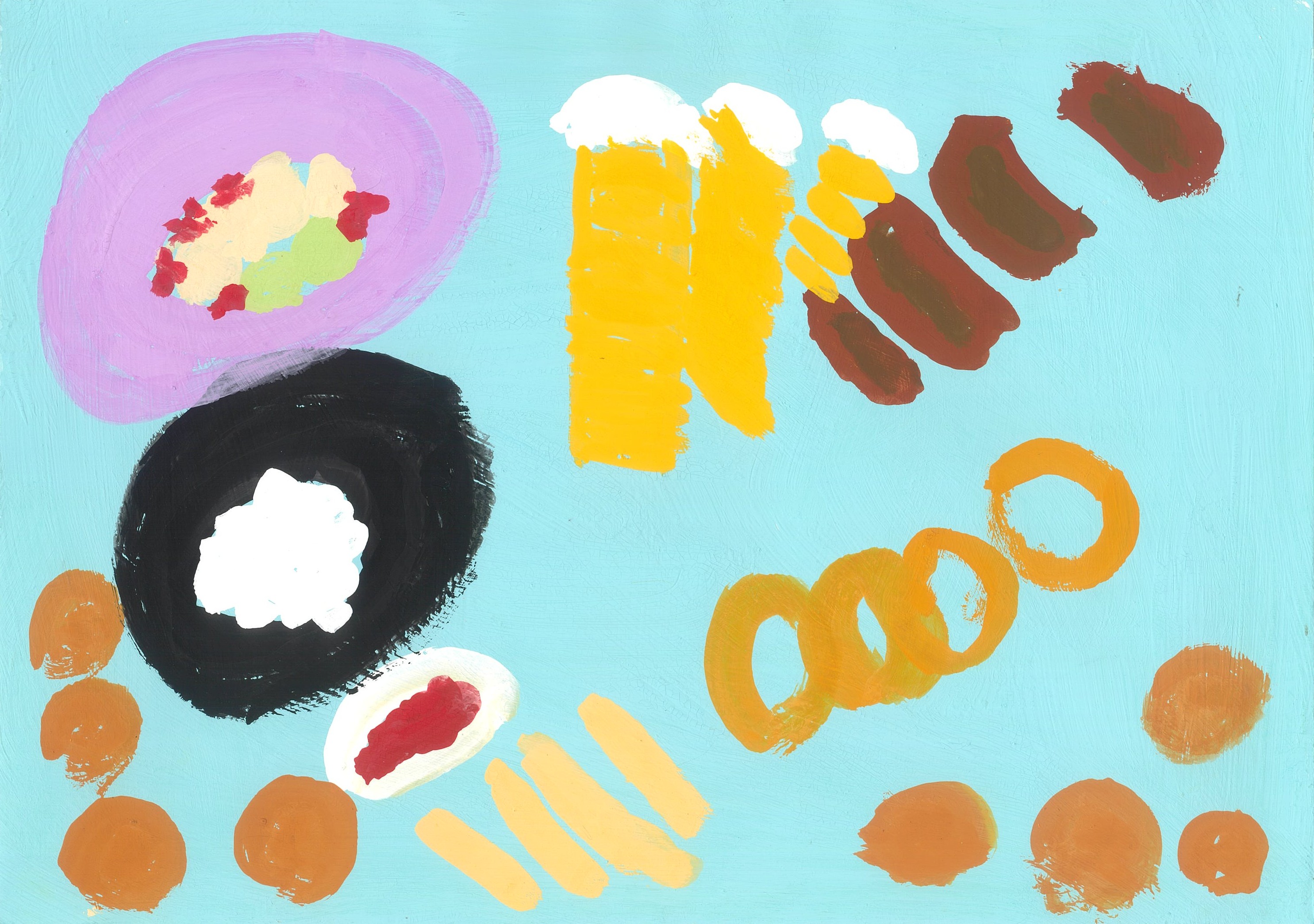 夏だ！！豪華な揚げ物まつり