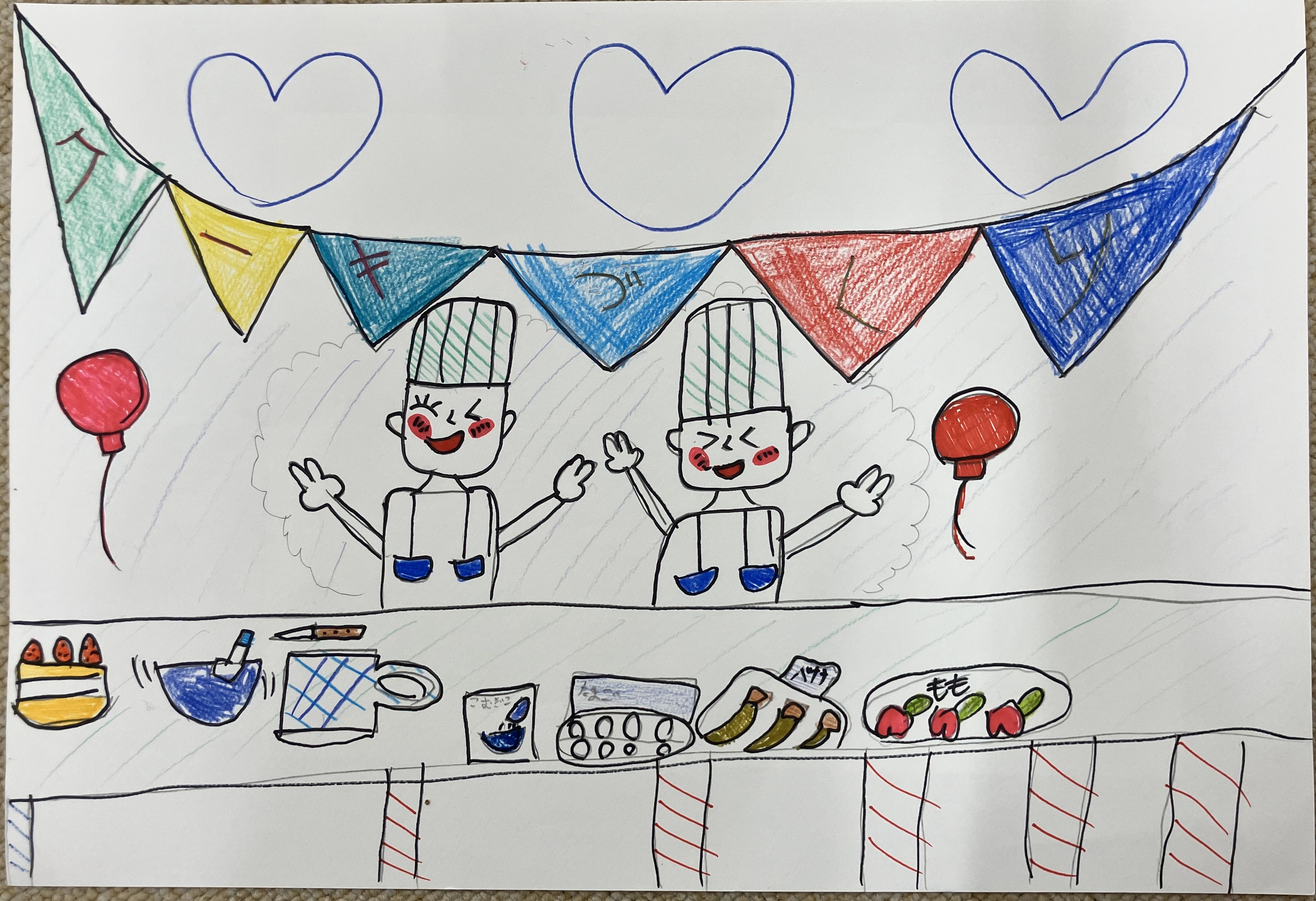 たのしいケーキ作り