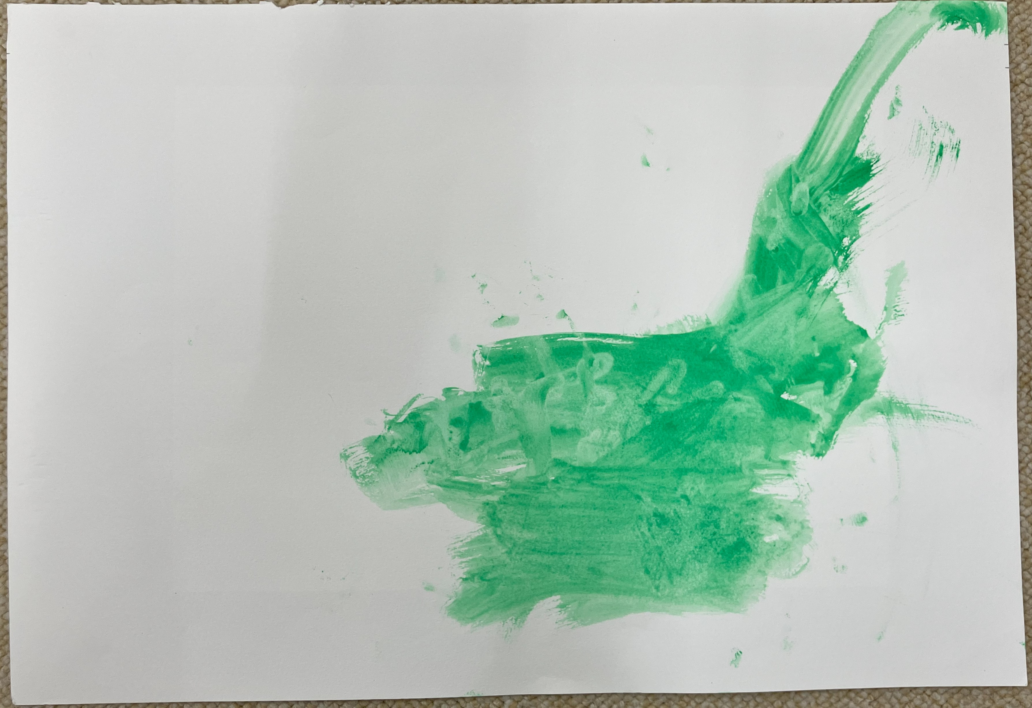 みどり色のたべもの