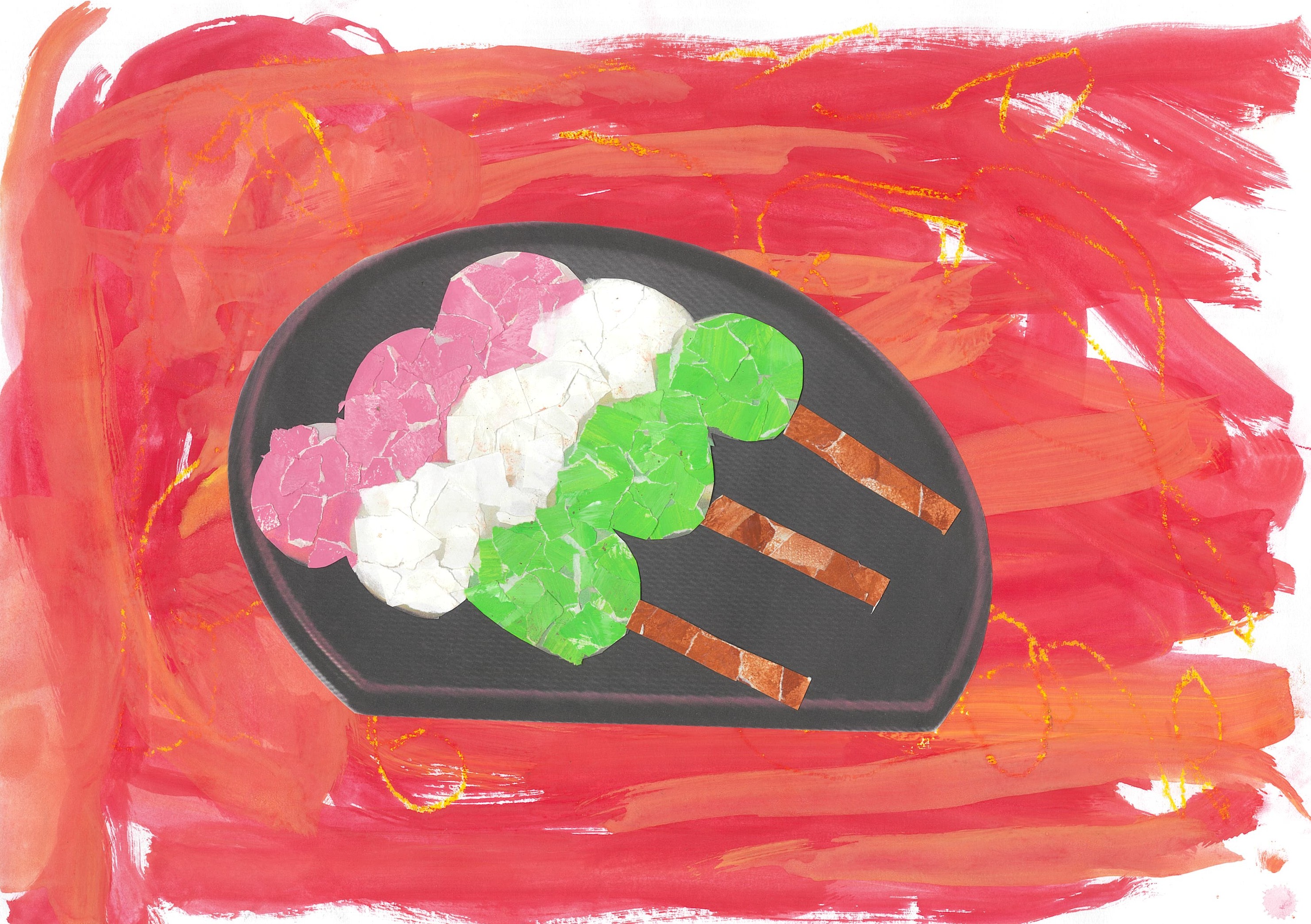 果物みたいなお団子