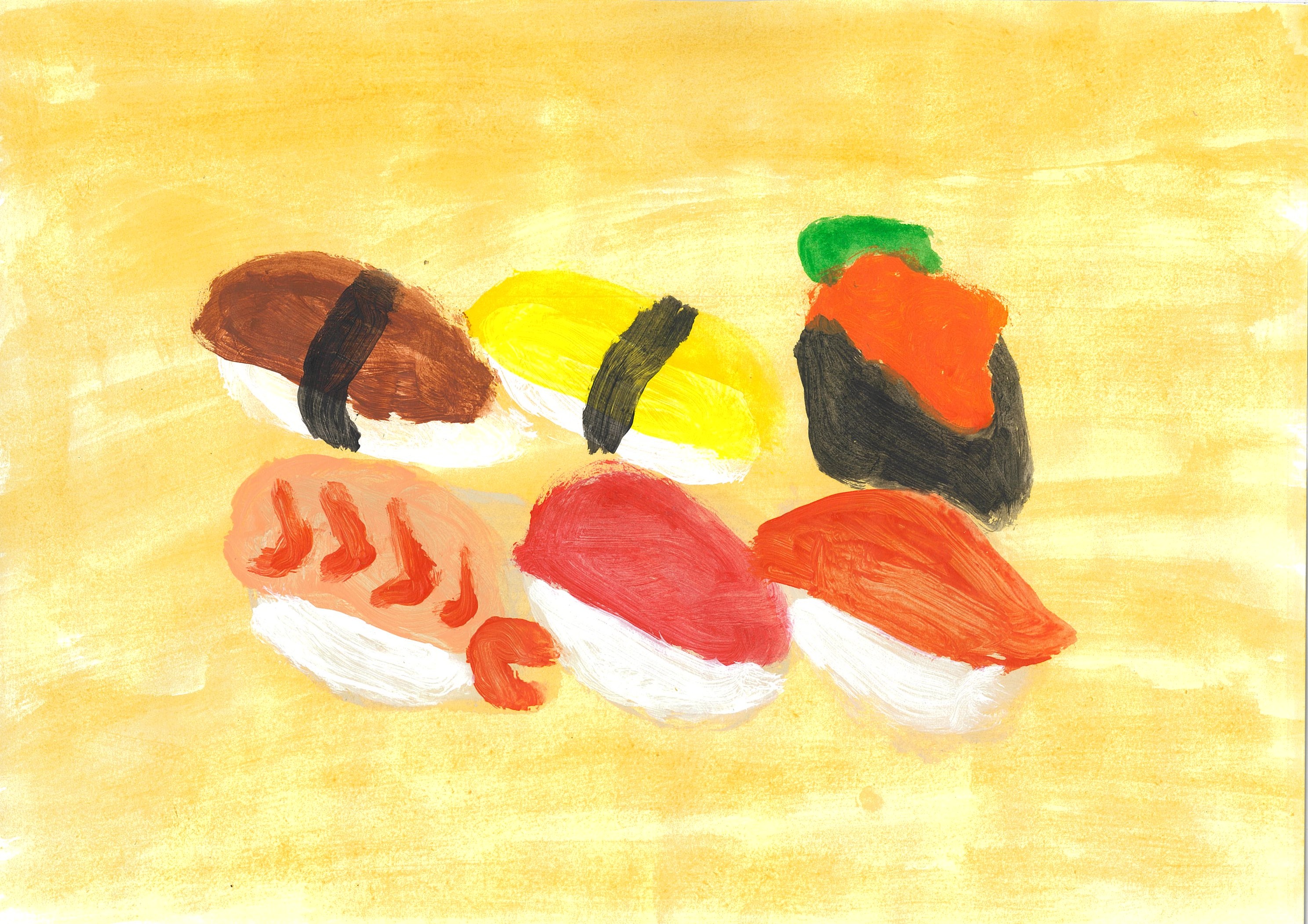 思い出のお寿司