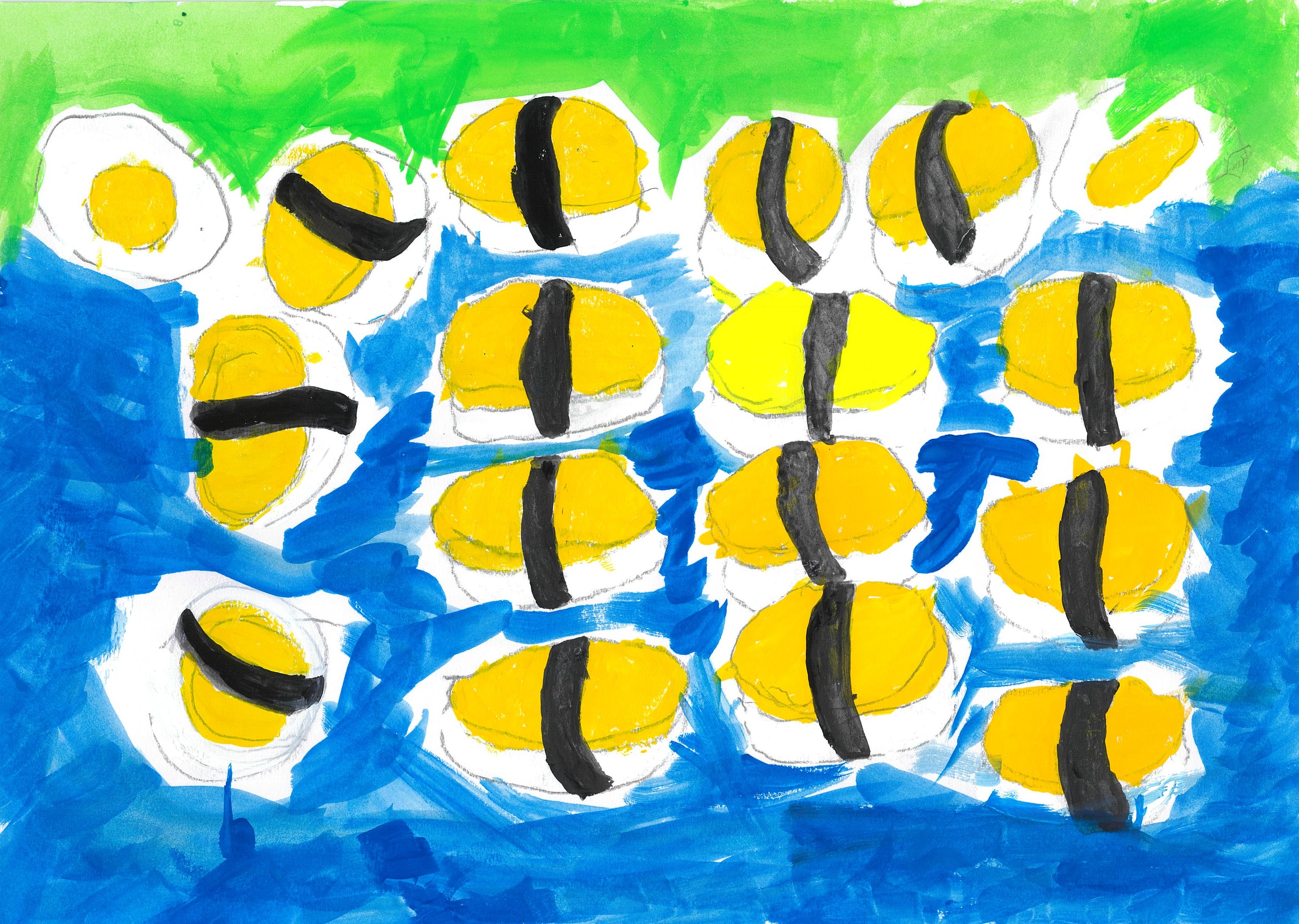 たまご寿しの海