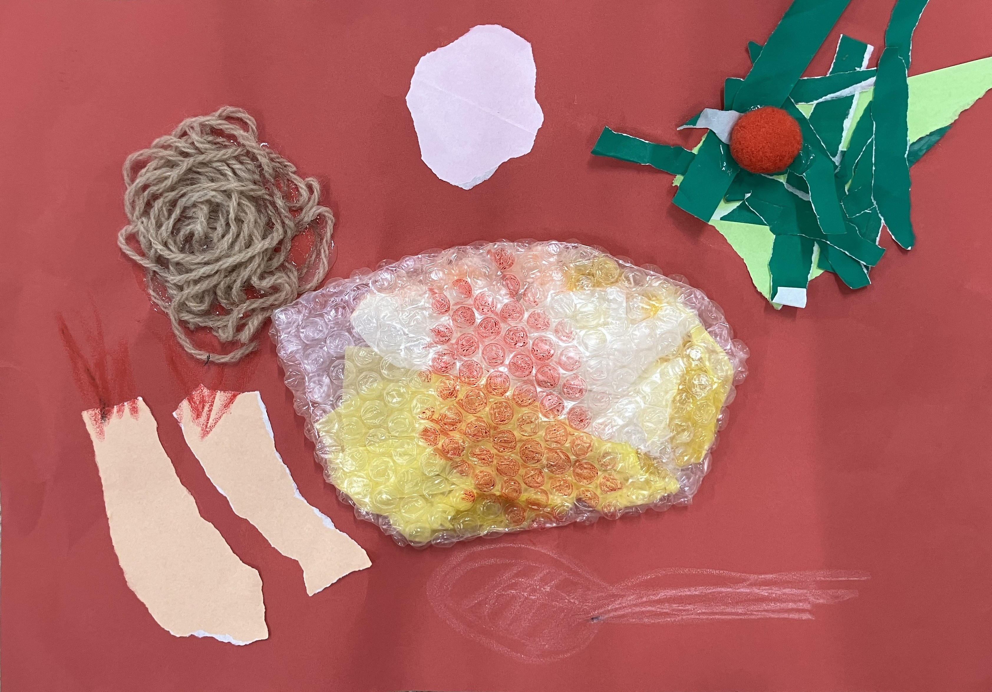 大きなオムライスプレート