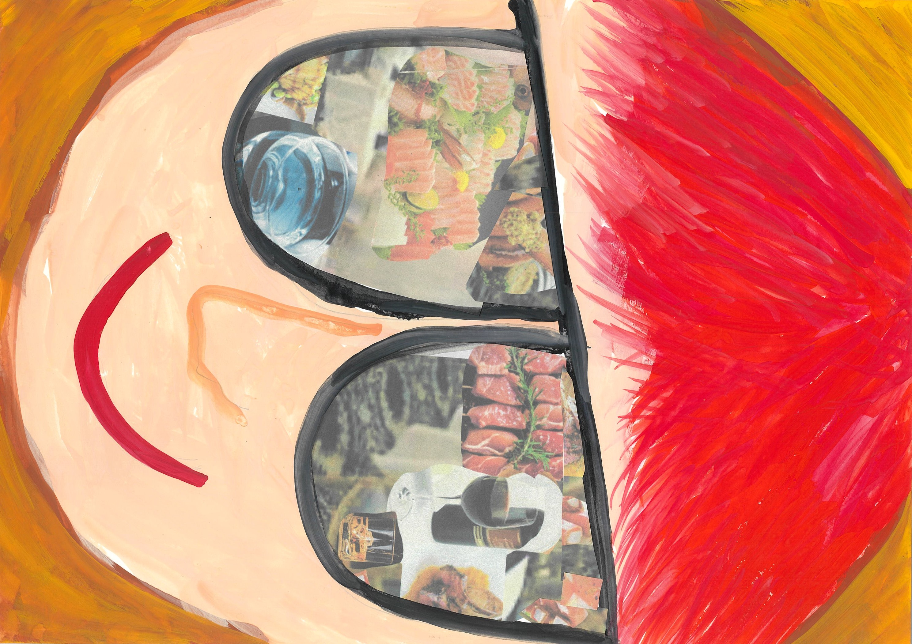 目の前に並ぶ大好物たち