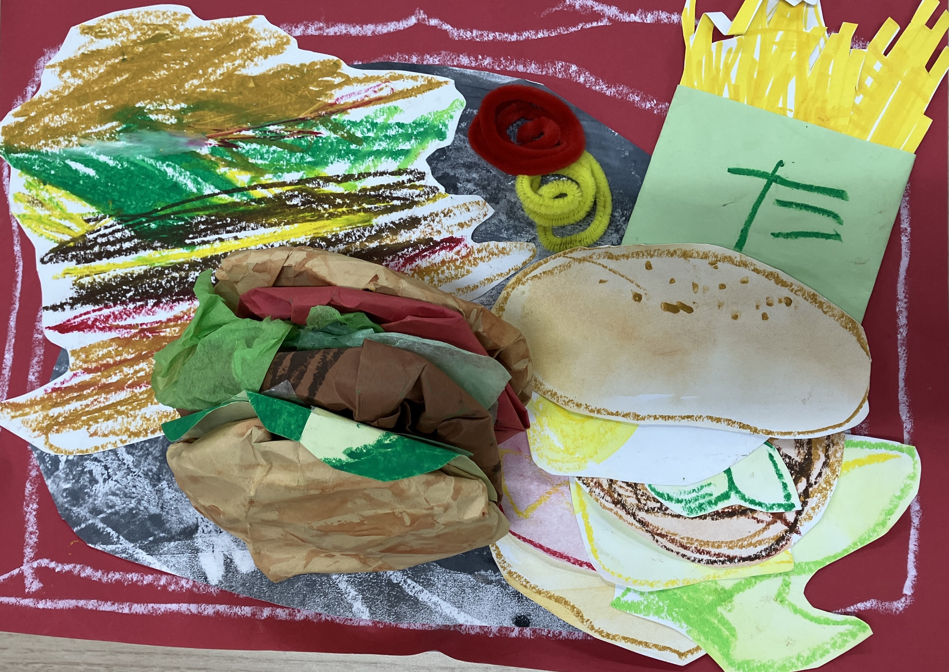 どうぞ！ぼくのハンバーガープレート