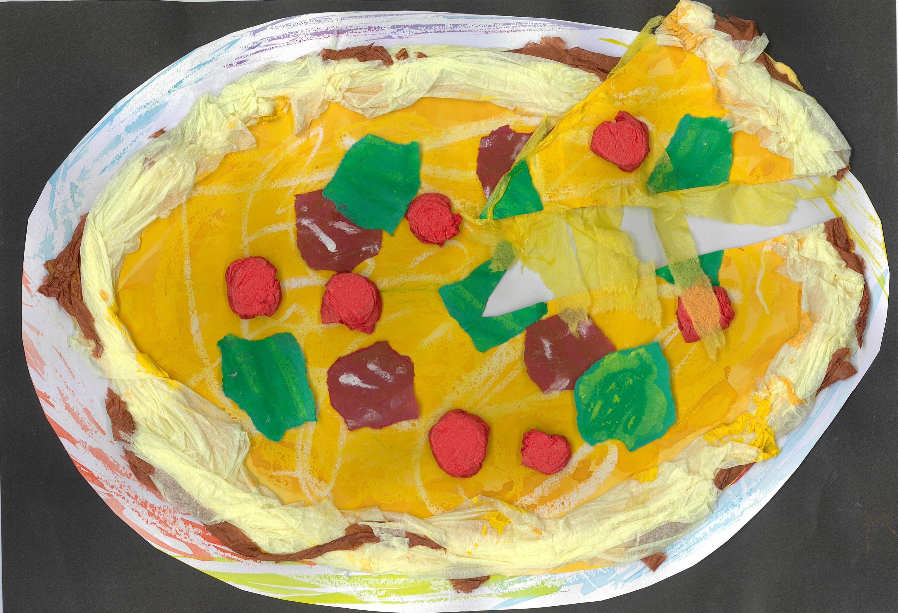 スペシャルピザのできあがり～！！