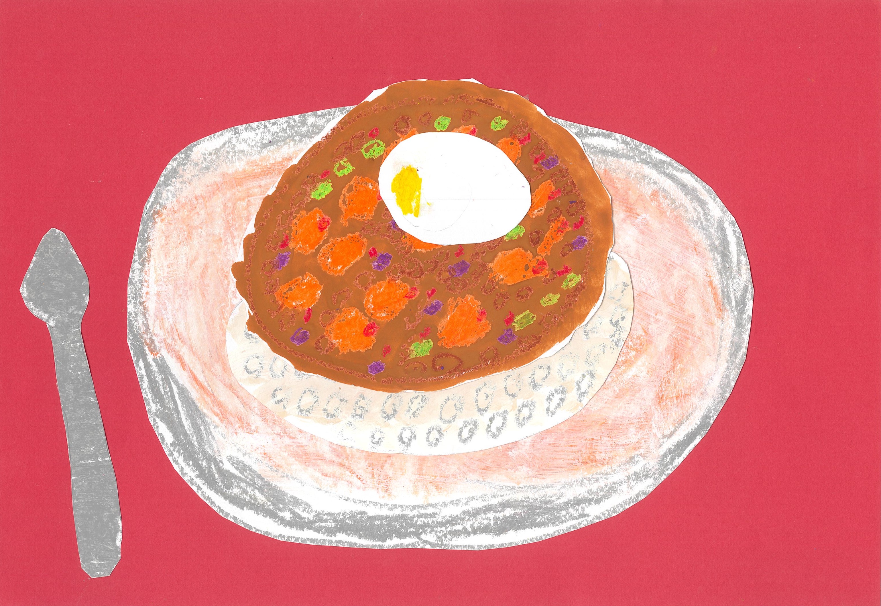 大好物のキーマカレー