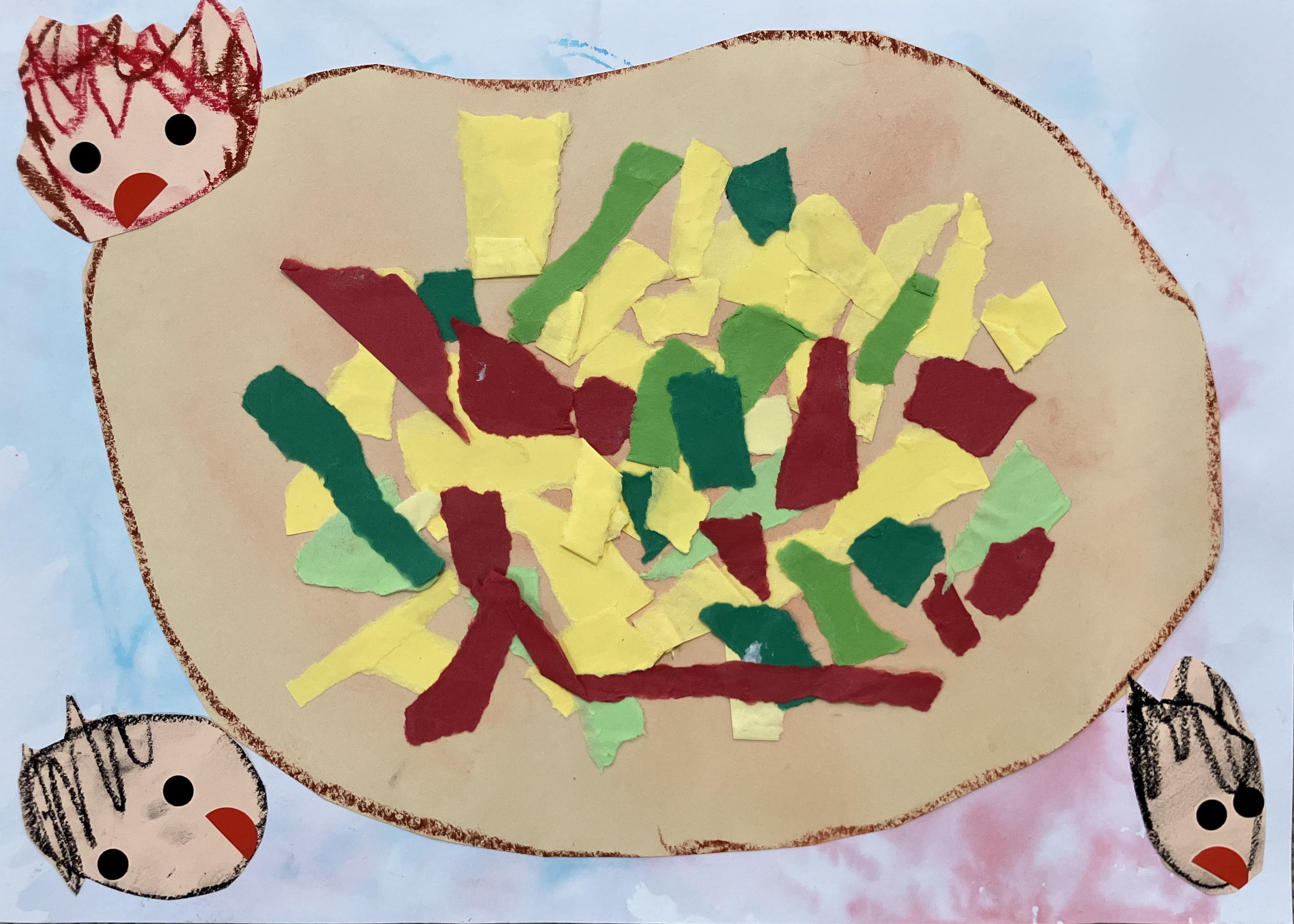 みんなでピザパーティ