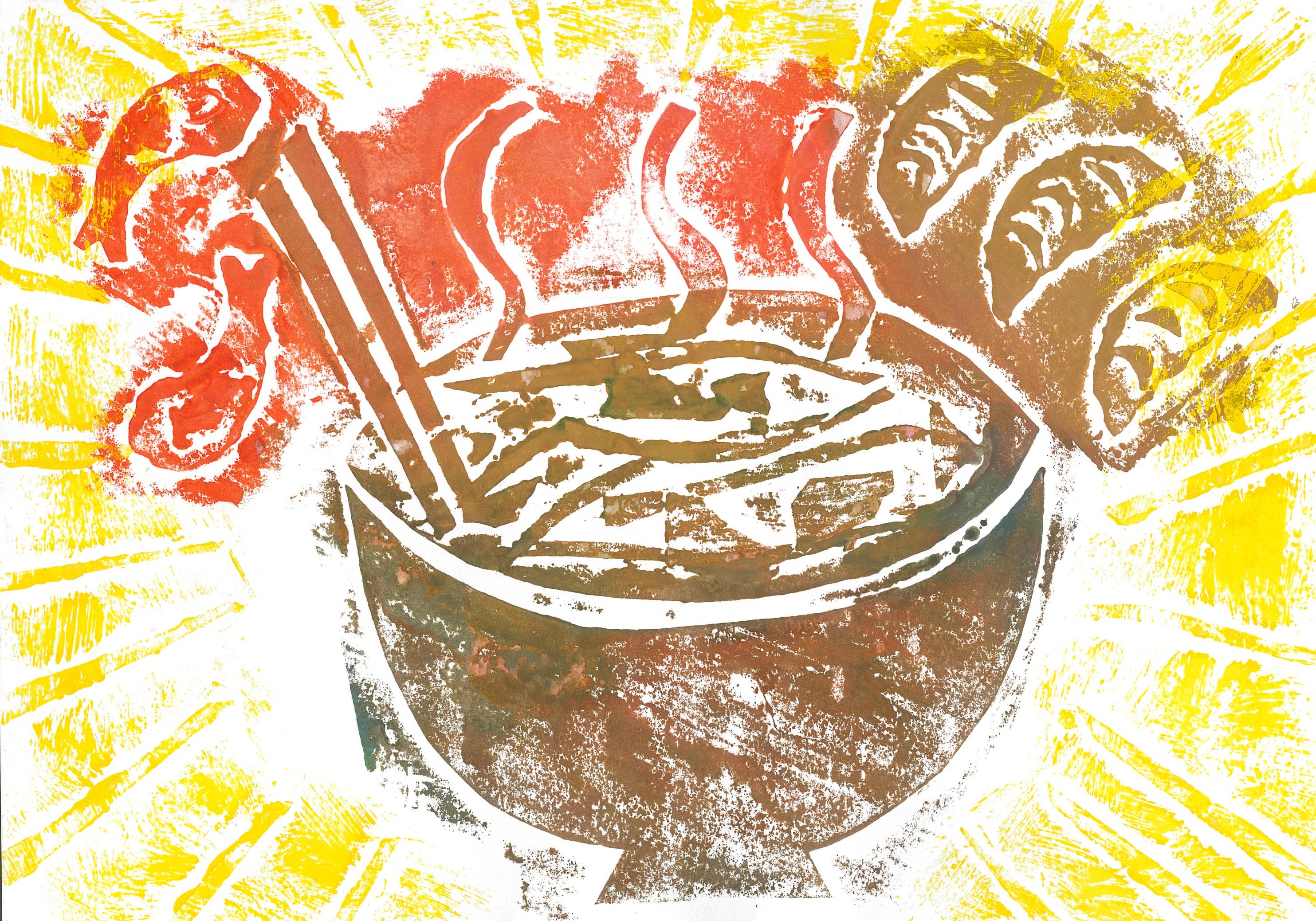 「チャンポン！エビ！ギョーザ！」