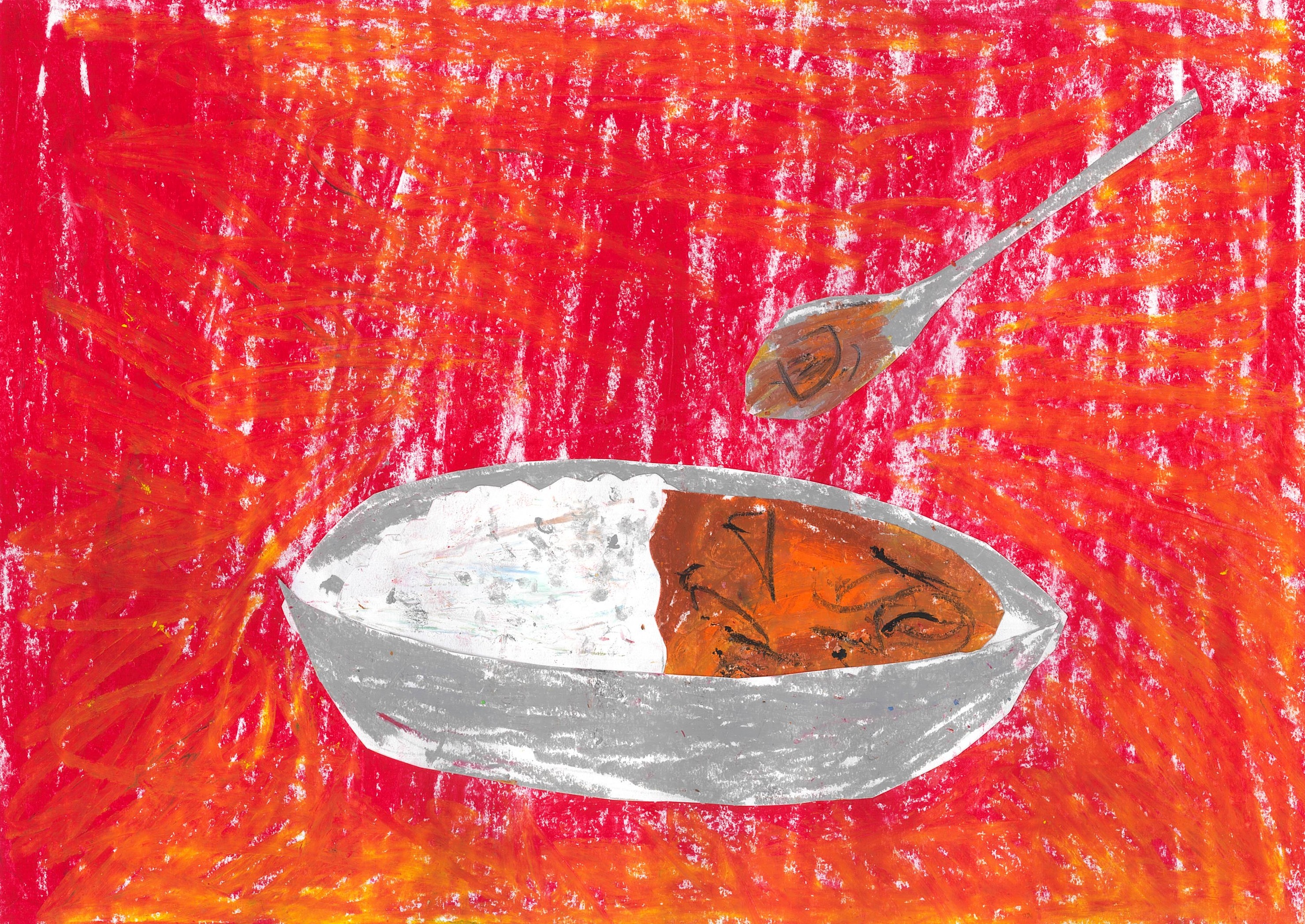 「給食はやっぱりカレーライス！」