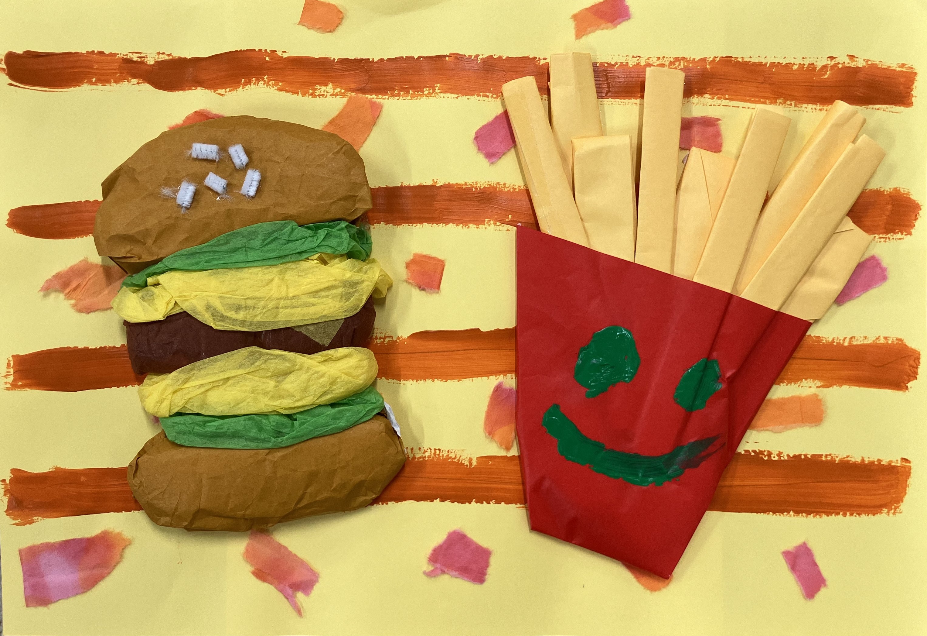 チーズバーガー　たべにいこう！