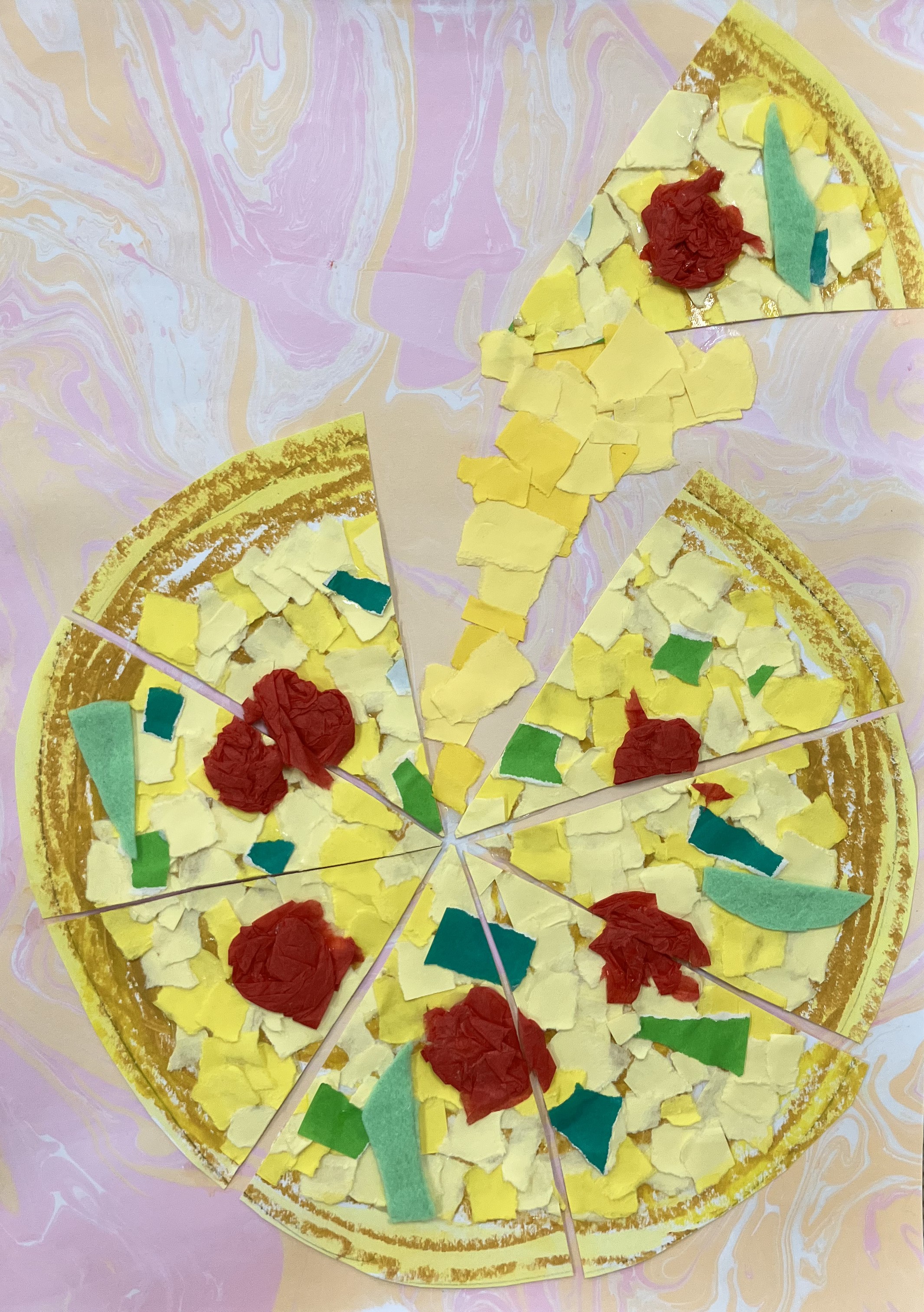 チーズたっぷりとくせいピザ！