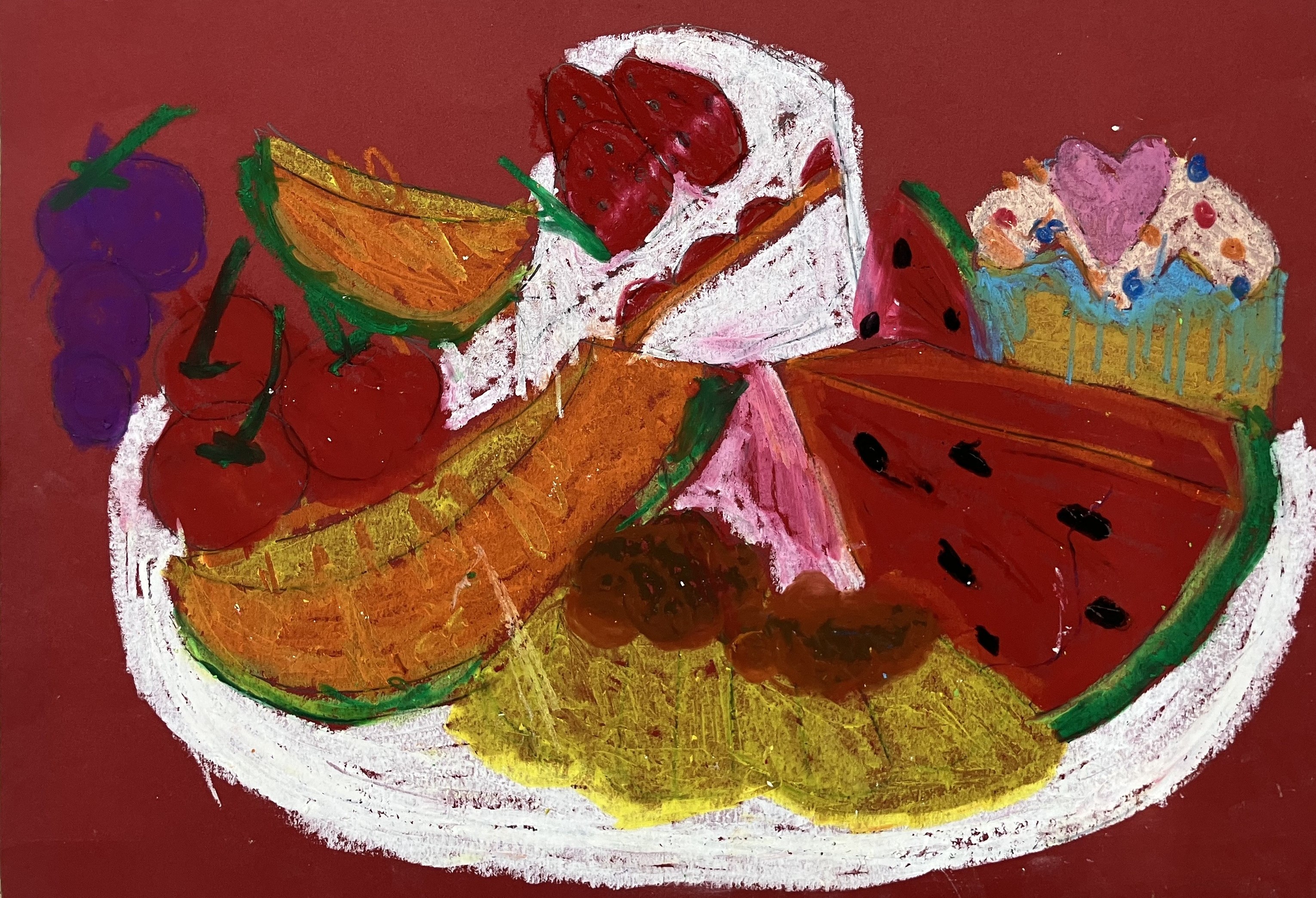 フルーツケーキ・アラモード