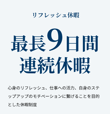 リフレッシュ休暇